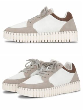 Ilse Jacobsen Tulip Lace Up Sneaker Platform Lily White Support Tennis Shoe